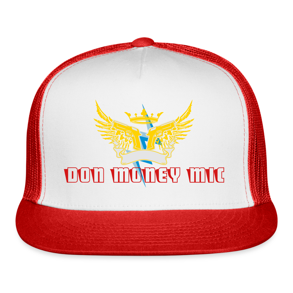 Trucker Hat - white/red