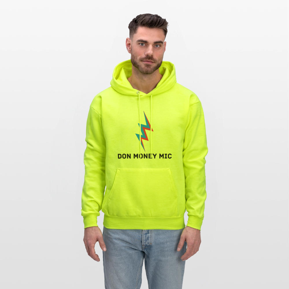 Men's Hoodie - safety green