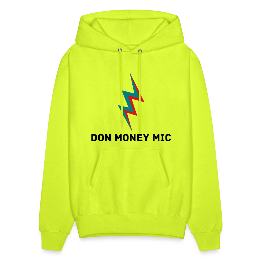 Men's Hoodie - safety green