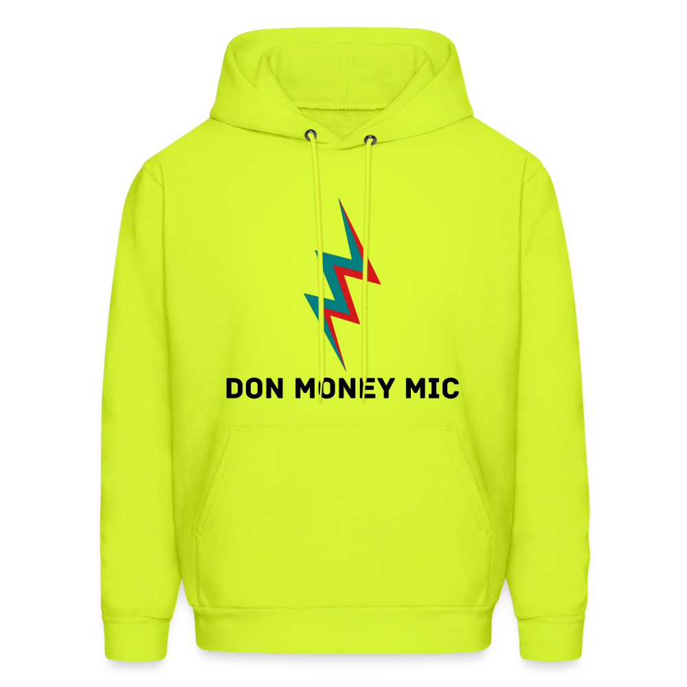 Men's Hoodie - safety green