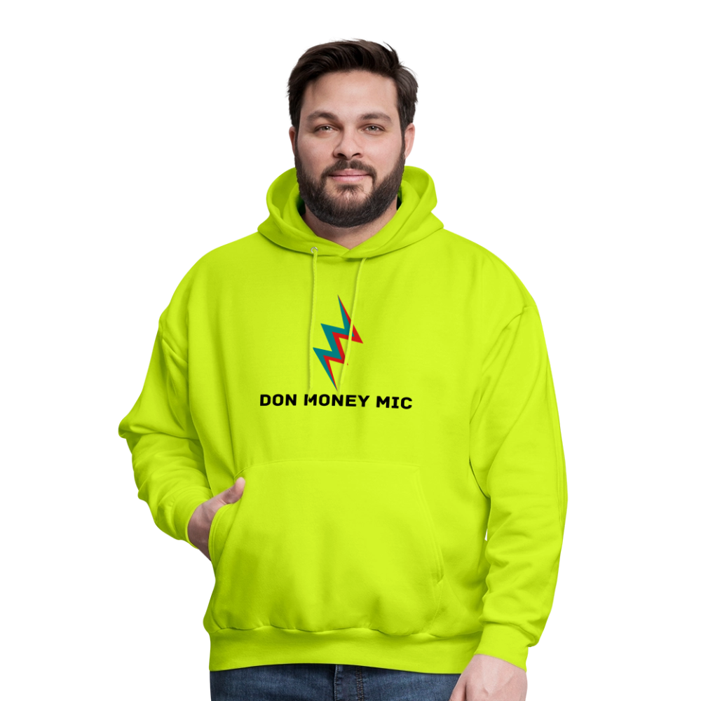 Men's Hoodie - safety green